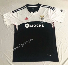 Retro Version 13-14 Benfica Away Black&White Thailand Soccer Jersey AAA-HR