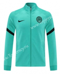 2021-2022 Inter Milan Green Thailand Soccer Jacket-LH
