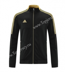 2021-2022 Black Thailand Soccer Jacket-LH