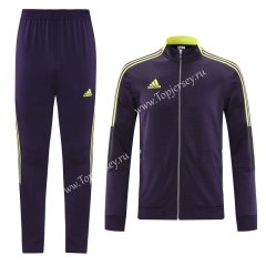 2021-2022 Purple Thailand Soccer Jacket Uniform-LH