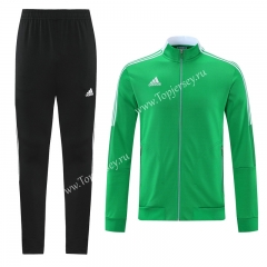 2021-2022 Green Thailand Soccer Jacket Uniform-LH