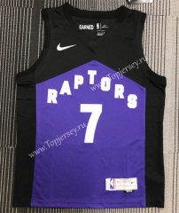 2021 Earned Edition Toronto Raptors Black&Purple #7 NBA Jersey-311