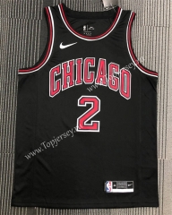 Chicago Bulls Black #2 NBA Jersey-311