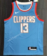 Los Angeles Clippers Light Blue #13 NBA Jersey-311