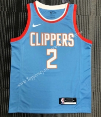 Los Angeles Clippers Light Blue #2 NBA Jersey-311