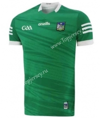2021-2022 GAA Limerick Home Green Thailand Rugby Shirt