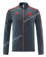 2021-2022 Flamengo Gray Thailand Soccer Jacket-LH