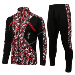 2021-2022 Classic Version AC Milan Red Thailand Soccer Jacket Uniform-815