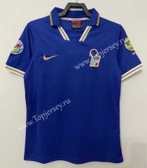 Retro Version 1996 Italy Home Blue Thailand Soccer Jersey AAA-811