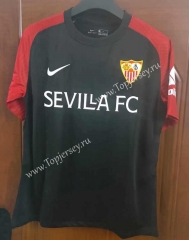 2021-2022 Sevilla 2nd Away Black&Red Thailand Soccer Jersey AAA-7T