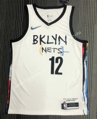 2021 Brooklyn Nets White #12 NBA Jersey-311