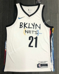2021 Brooklyn Nets White #21 NBA Jersey-311