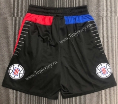 2021 Jordan Los Angeles Clippers Black NBA Shorts-311