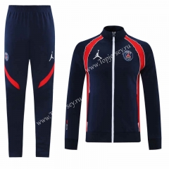 2021-2022 Jordan Paris SG Royal Blue Thailand Soccer Jacket Uniform-LH