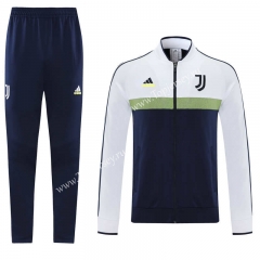 2021-2022 Classic Version Juventus White&Black Thailand Soccer Jacket Uniform-LH