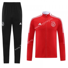 2021-2022 Ajax Red Thailand Soccer Jacket Uniform-LH