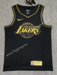 Los Angeles Lakers Black&Gold #6 NBA Jersey-SN
