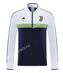 2021-2022 Classic Version Juventus White&Black Thailand Soccer Jacket-LH