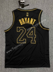 Los Angeles Lakers Black&Gold #24 NBA Jersey-SN