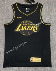 Los Angeles Lakers Black&Gold #3 NBA Jersey-SN