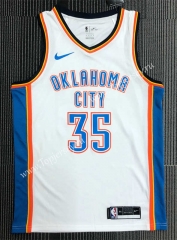Oklahoma City Thunder White #35 NBA Jersey-311