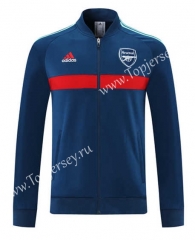 2021-2022 Arsenal Royal Blue Thailand Soccer Jacket-LH