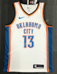 Oklahoma City Thunder White #13 Harden NBA Jersey-311