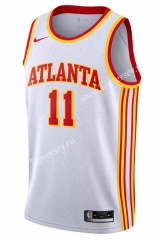 2021-2022 Atlanta Hawks White #11 NBA Jersey-311