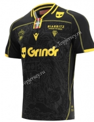 2021-2022 Biarritz Black Thailand Rugby Shirt