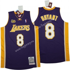 Mitchell&Ness 08-09 Los Angeles Lakers Purple #8 NBA Jersey-311