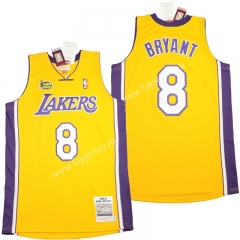 Mitchell&Ness 99-00 Los Angeles Lakers Yellow #8 NBA Jersey-311