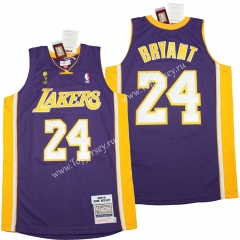 Mitchell&Ness 08-09 Los Angeles Lakers Purple #24 NBA Jersey-311