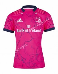 2021-2022 Leinster Away Pink Thailand Rugby Jersey