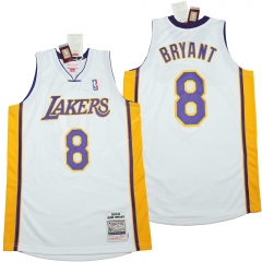 Mitchell&Ness 03-04 Los Angeles Lakers White #8 NBA Jersey-311
