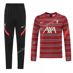2021-2022 Liverpool Red Thailand Soccer Tracksuit-LH
