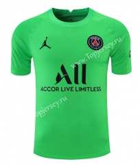 2021-2022 Paris SG Goalkeeper Green Thailand Soccer Jersey-418
