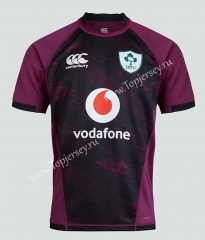 2021-2022 Ireland Away Purple&Red Thailand Rugby Shirt