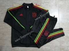 2021-2022 Ajax Black Kids/Youth Soccer Jacket Uniform-815