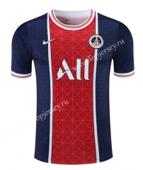 2021-2022 PSG Red&Blue Thailand Training Soccer Jersey AAA-418