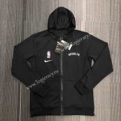 NBA Brooklyn Nets Black Jacket With Hat-311