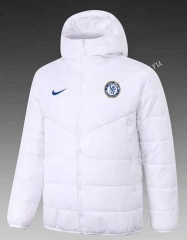2021-2022 Chelsea White Cotton Coat With Hat-GDP