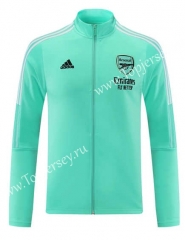 2021-2022 Arsenal Green (Ribbon) Thailand Soccer Jacket-LH