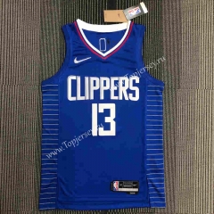 75th Anniversary Los Angeles Clippers Blue #13 NBA Jersey-311