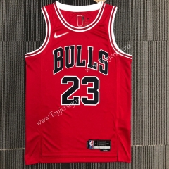 75th Anniversary Chicago Bulls Red #23 NBA Jersey-311