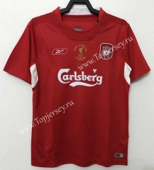 Retro Version 04-05 Liverpool Home Red Thailand Soccer Jersey AAA-811