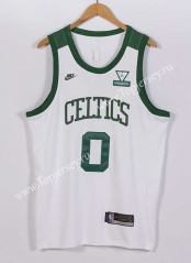 2021-2022 Boston Celtics White #0 NBA Jersey