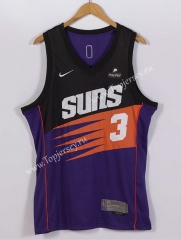 2021-2022 Earned Edition Phoenix Suns Purple #3 NBA Jersey