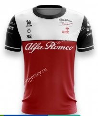 2021-2022 Alfa Romeo Red&White Formula One Racing Suit