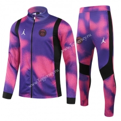 2021-2022 Paris SG Pink Thailand Jacket Uniform -411