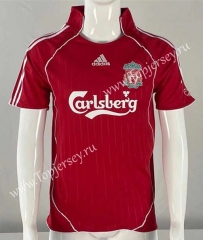 Retro Version 06-07 Liverpool Home Red Thailand Soccer Jersey AAA-503